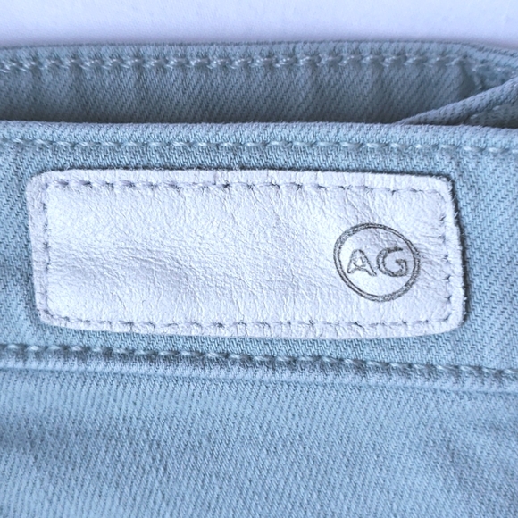 AG Adriano Goldschmied Women's Stevie Ankle Zip Slim Straight Size: 32R - Picture 6 of 6